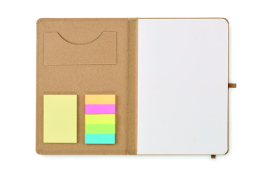 Logo trade promotional products picture of: A5 notebook recycled paper set